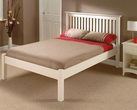 Barcelona LFE Double Bed - White
