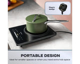 Daewoo 25L Table Top Oven and Single Induction Hob