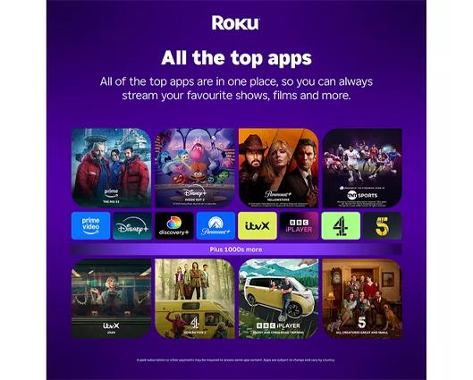 LOGIK L40RFE25 Roku 40" Smart Full HD HDR LED TV