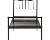 NEWTON 3' BED - BLACK