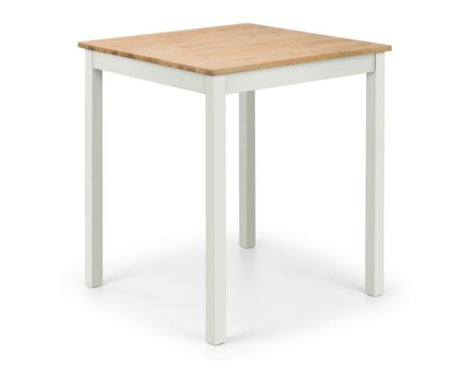 Cacey Rectangular Dining Table-White & Oak