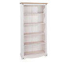 Corona White Tall Bookcase
