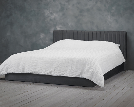 Briar Silver Kingsize Bed