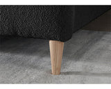 Otley Double Bed - Charcoal