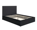 Oslo King Ottoman Bed - Black