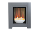 Montreal Fireplace Suite in Grey, 23 Inch