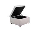 Milo Footstool - White
