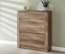 Casis Oak Shoe Cabinet