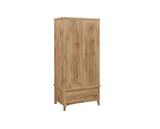 Hounslow 2 Door 1 Drawer Wardrobe- Oak