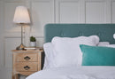 Pierre Double Bed - Aqua