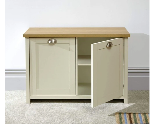 Lancaster Shoe Storage- Cream