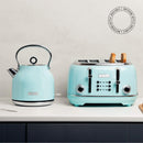 Haden Heritage 4 Slice Toaster Turquoise