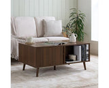 Herringford 1 Drawer Coffee Table - Walnut