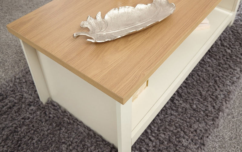 Lachlan Coffee Table With Shelf
