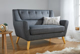 Landon Medium Sofa Grey