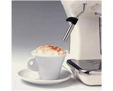 Ariete Manual Vintage Espresso Coffee Machine with Milk Frother - Cream
