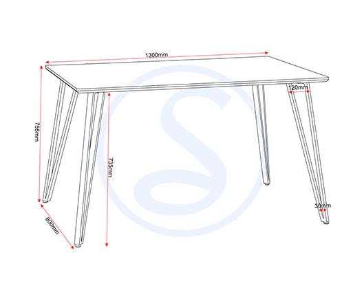 MARLOW & SHELDON DINING SET (X4 CHAIRS) - WHITE MARBLE/IVORY BOUCLE FABRIC