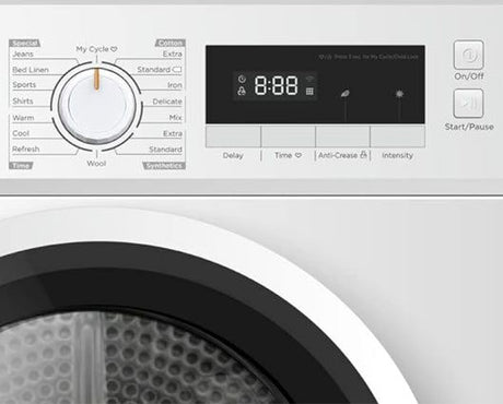 Statesman TCM08W 8kg Condenser Tumble Dryer White
