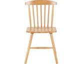 EMERY EXTENDING DINING SET (X4 CHAIRS) - NATURAL OAK EFFECT