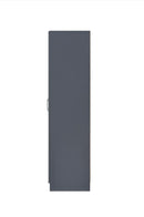 Highbury 2 Door Wardrobe - Dark Grey