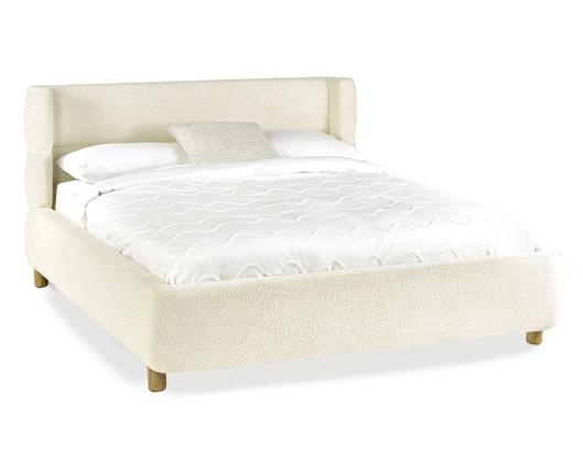 Oberon Boucle Bed Cream - King