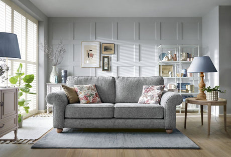 Iris 3 Seater Sofa - Steel Grey