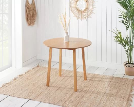 Pagan Dining Table & 4 Ladder Chairs- Oak