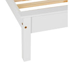 MONACO 4' LOW END BED - WHITE