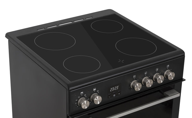 C60CDOA Creda Anthracite 60cm Ceramic Double