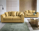 Daisy 2 Seater Sofa - Mustard