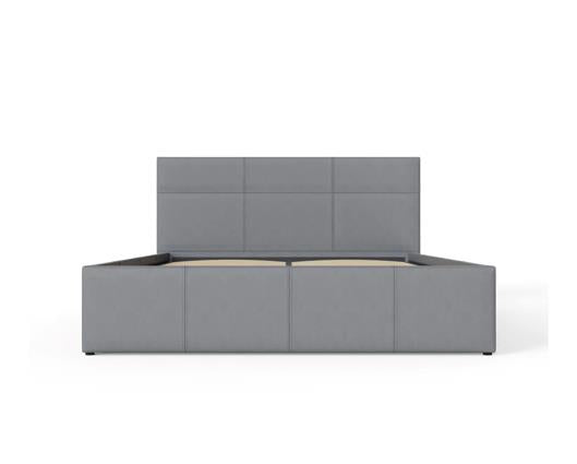 Serena Single Side Lift Ottoman Bed-Grey