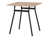 WARREN 1+2 DINING SET - RUSSET OAK EFFECT/BLACK
