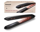 Panasonic EH-HS99 Nanoe Ceramic Hair Straightener for Improved Shine with Temperature Control (Black/Rose Gold)
