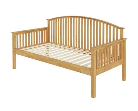 Madrid Wooden Single Day Bed - Oak