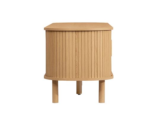 Axel Fluted Large TV Unit - Oak