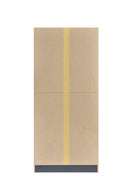 Highbury 2 Door Wardrobe - Dark Grey