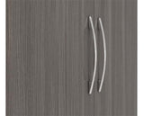 NEVADA 2 DOOR 1 DRAWER WARDROBE - BLACK WOOD GRAIN