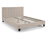 Rosa Velvet Bed in a Box Cream - Double