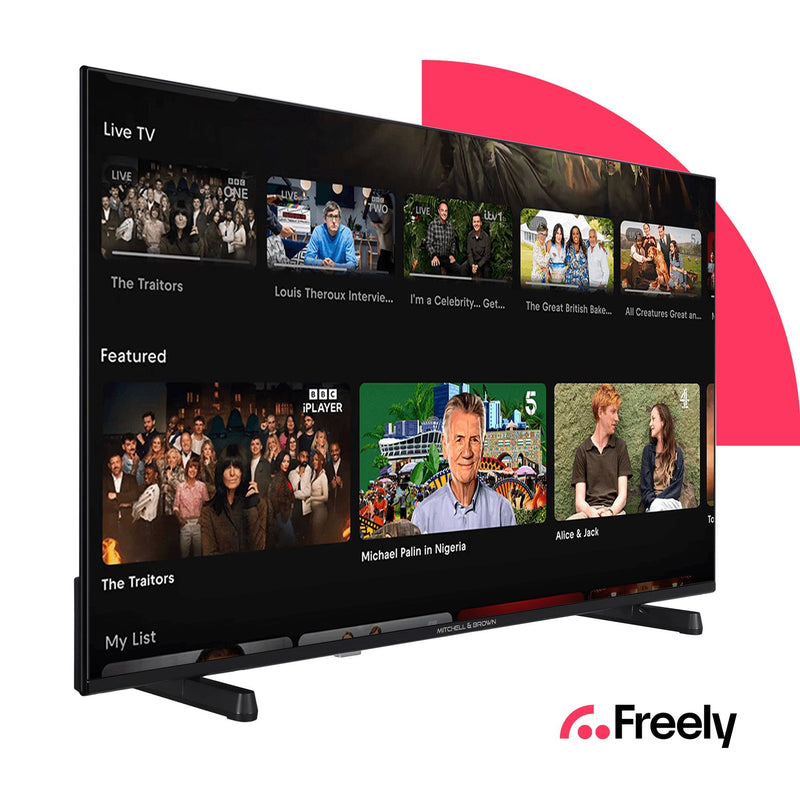 Mitchell & Brown 50" HD Smart Tivo-Freely TV