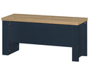 Harper Navy Dining Table & bench set