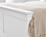 Clermont Bed Surf White - King