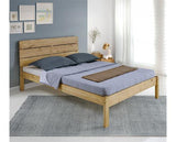 RONAN 4'6" BED - WAXED PINE