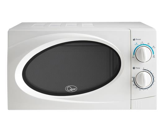 Quest White 20l 700w Manual Microwave