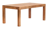 Sapeli Light Large Dining Table