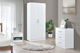 Highbury 3 Piece Bedroom Set - White