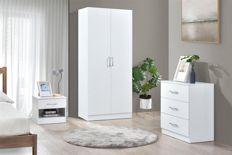 Highbury 3 Piece Bedroom Set - White