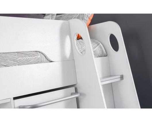 Phoenix Highsleeper-White & Silver