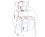SHELDON ROUND GLASS TOP DINING SET (X4 CHAIRS) - CLEAR GLASS/BURNT ORANGE VELVET FABRIC