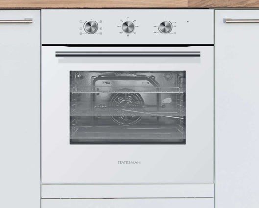 Statesman BSF60WH Built-in Fan Oven White