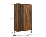Burr 2 Door Wardrobe